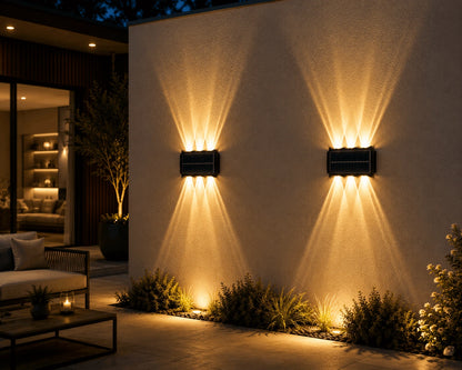 Applique Murale Solaire LED Haut et Bas