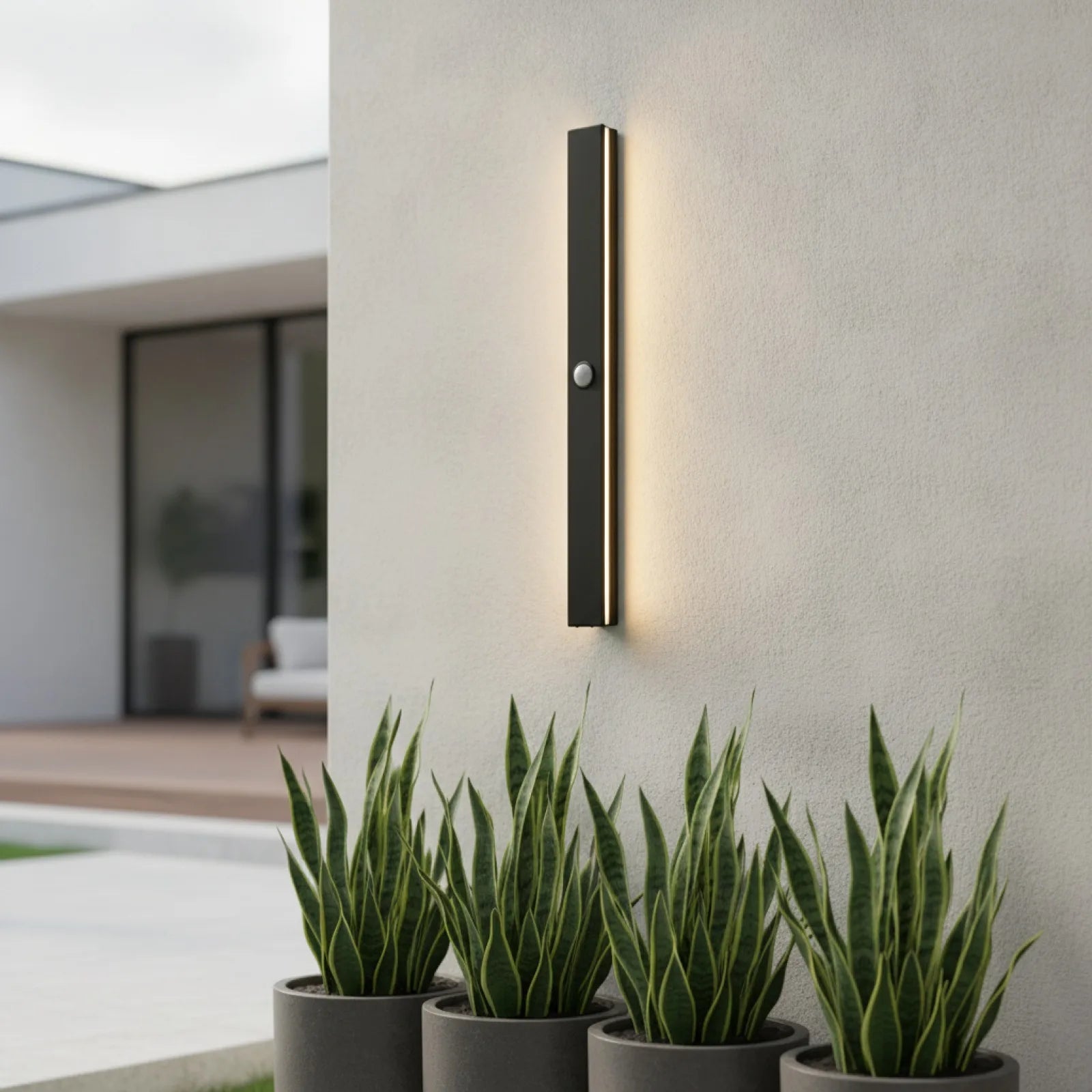 Applique Murale LED Extérieure Étanche avec Détecteur de Mouvement