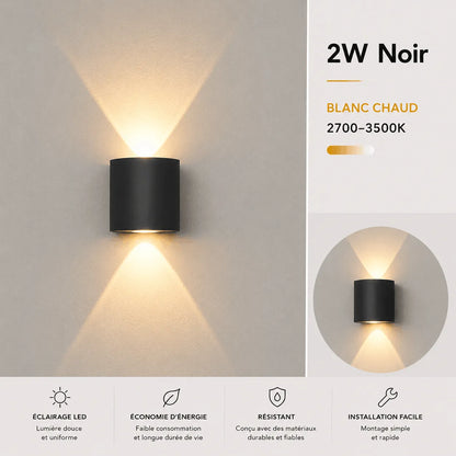 Applique Murale LED Moderne Blanche