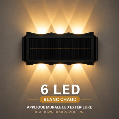 Applique Murale Solaire LED Haut et Bas