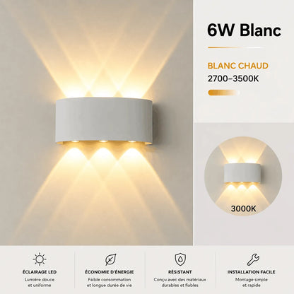 Applique Murale LED Moderne Blanche