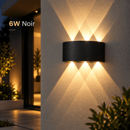 Applique Murale LED Extérieure Up & Down Design Moderne