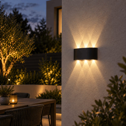 Applique Murale LED Extérieure Up & Down Design Moderne