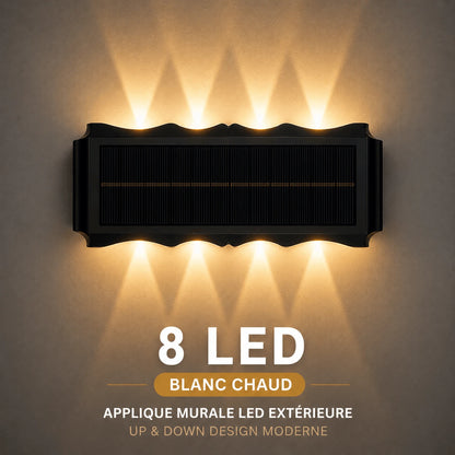 Applique Murale Solaire LED Haut et Bas