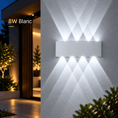 Applique Murale LED Extérieure Up & Down Design Moderne