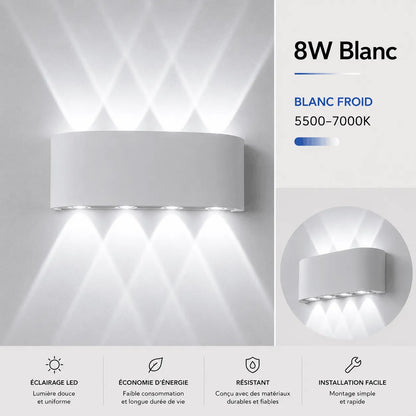 Applique Murale LED Moderne Blanche