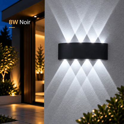 Applique Murale LED Extérieure Up & Down Design Moderne