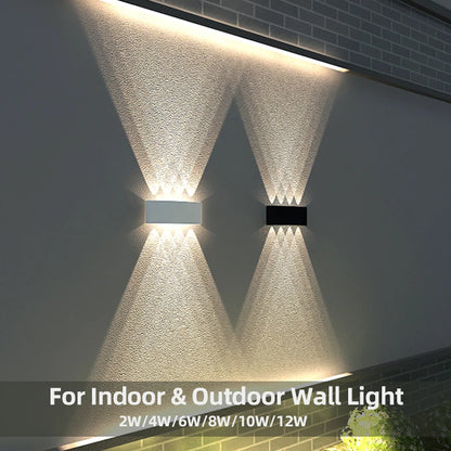 Applique Murale LED Extérieure Up & Down Design Moderne