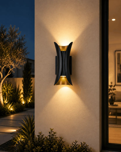 Applique Murale LED Design Nordique Étanche IP65