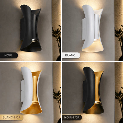 Applique Murale LED Design Nordique Étanche IP65