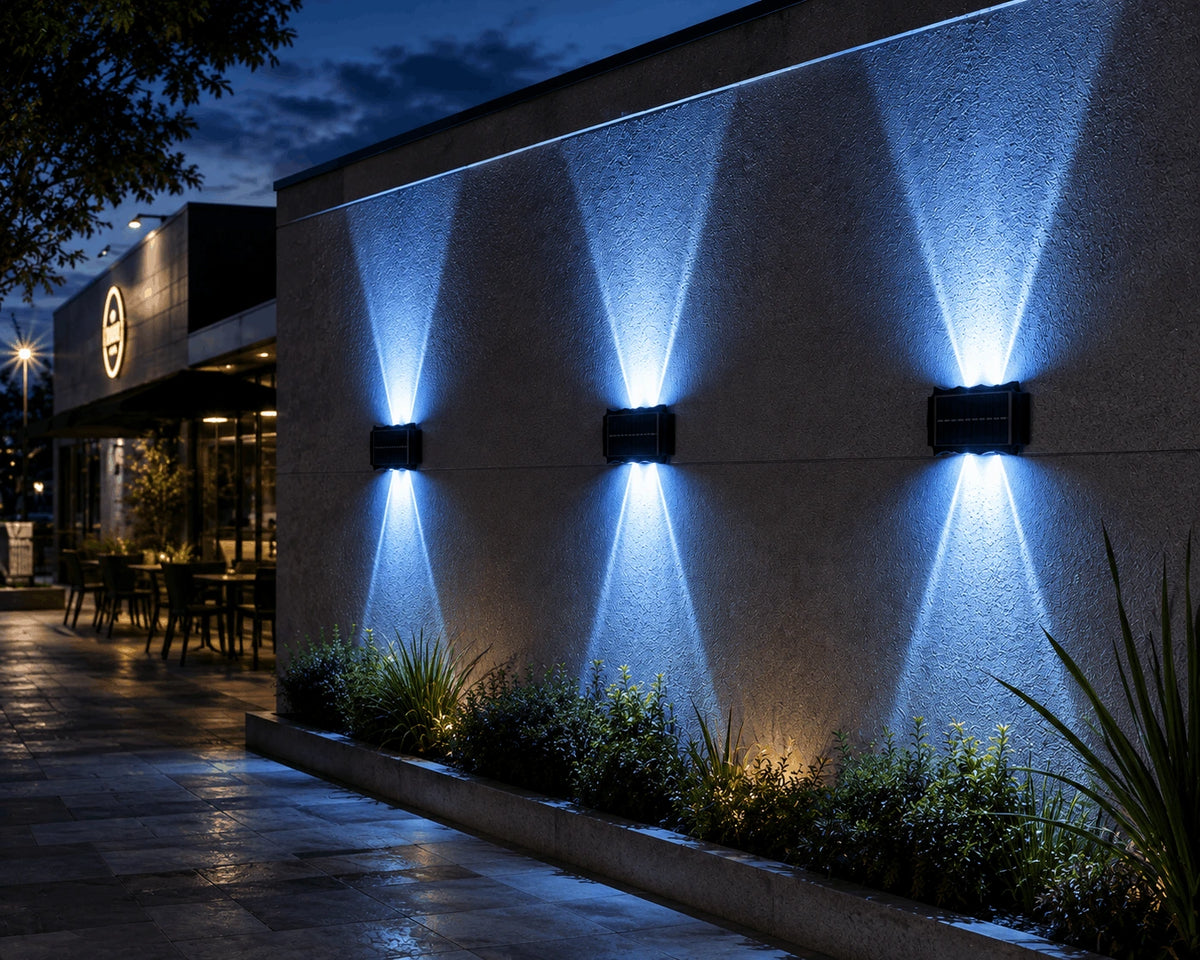 Applique Murale Solaire LED Haut et Bas