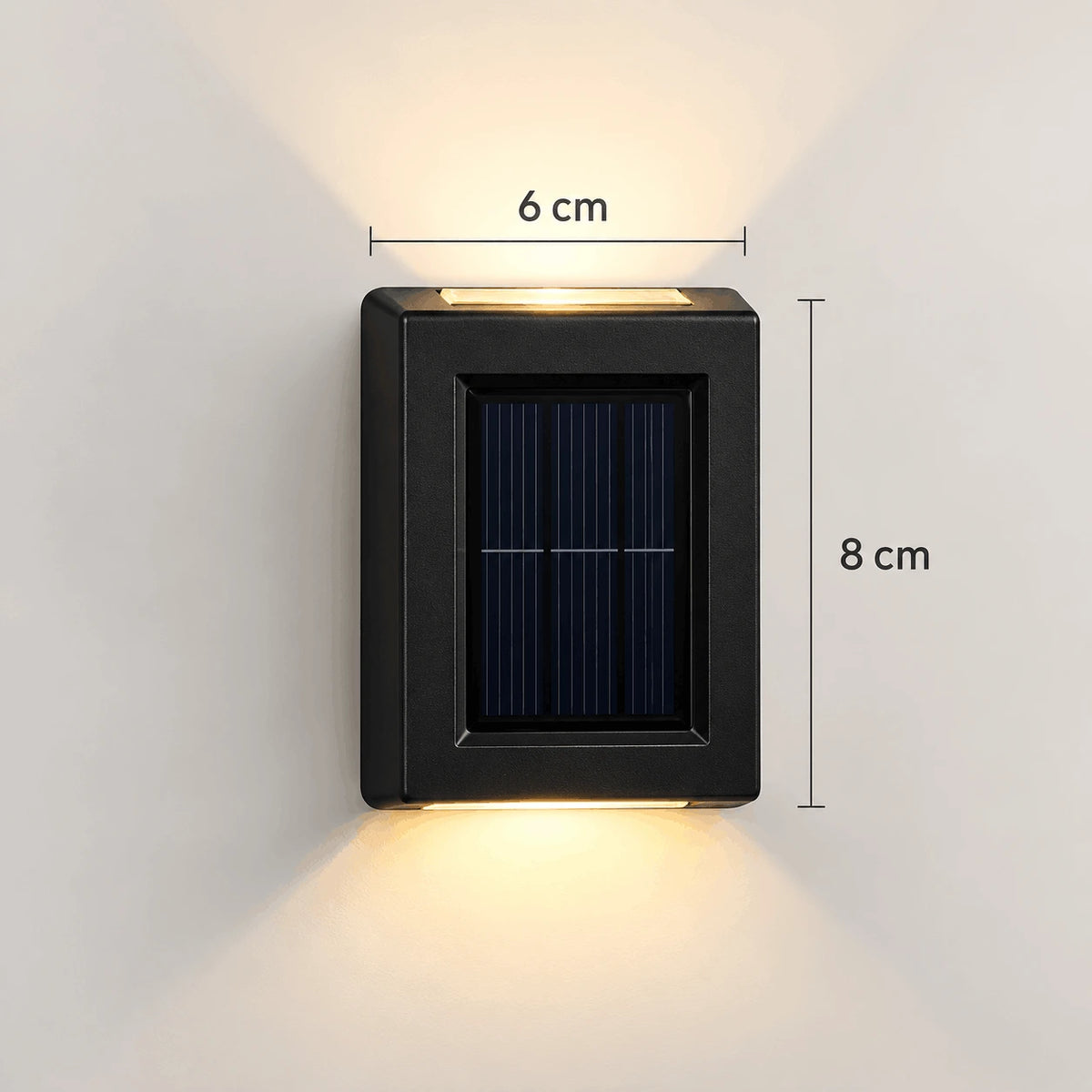 Lampe Solaire Extérieure Haut et Bas