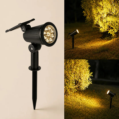 Projecteur Solaire LED 9W Étanche IP65