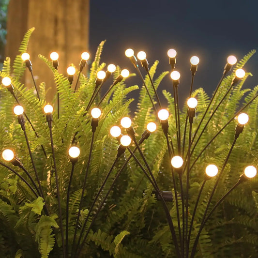 Lampes Solaires Jardin Luciole Magique