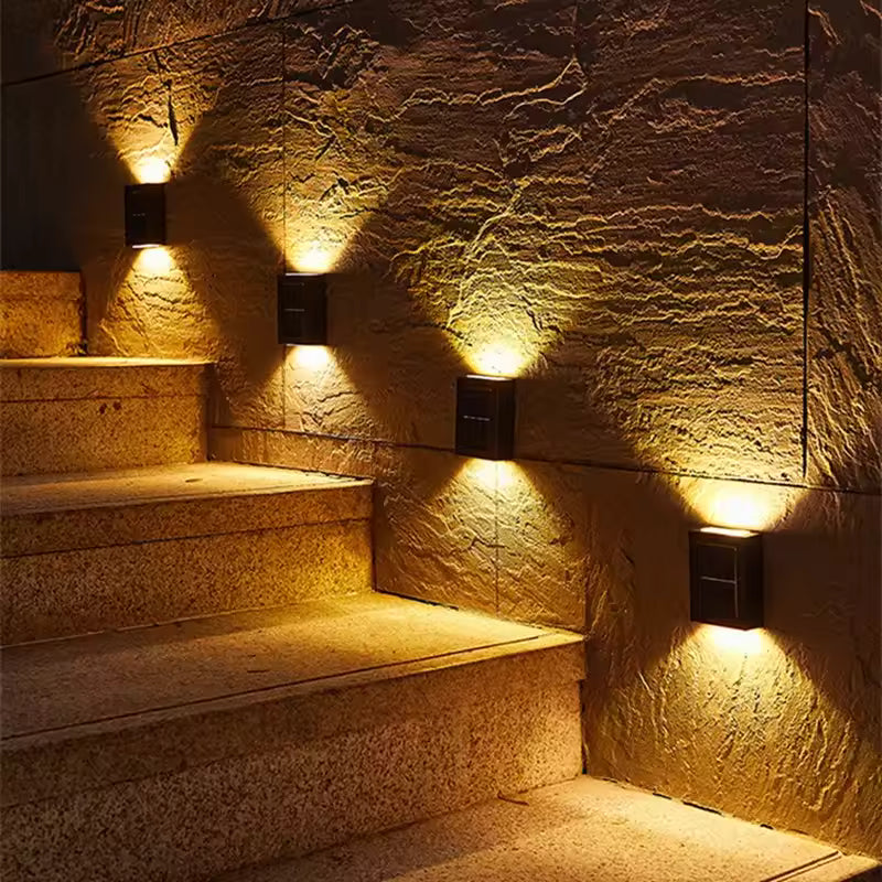 Lampe Solaire Extérieure Haut et Bas