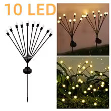 Lampes Solaires Jardin Luciole Magique
