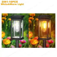 Lampe Solaire LED Étanche pour Jardin