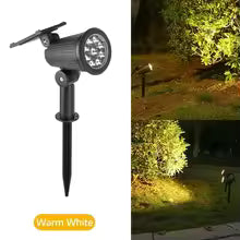 Projecteur Solaire LED 9W Étanche IP65