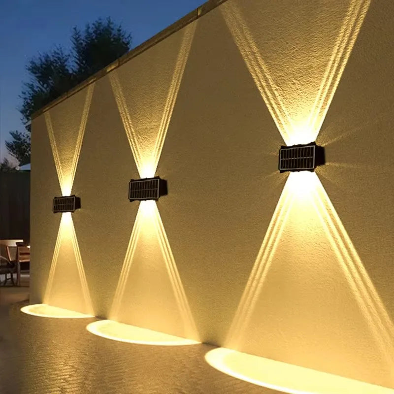 Applique Murale Solaire LED Haut et Bas