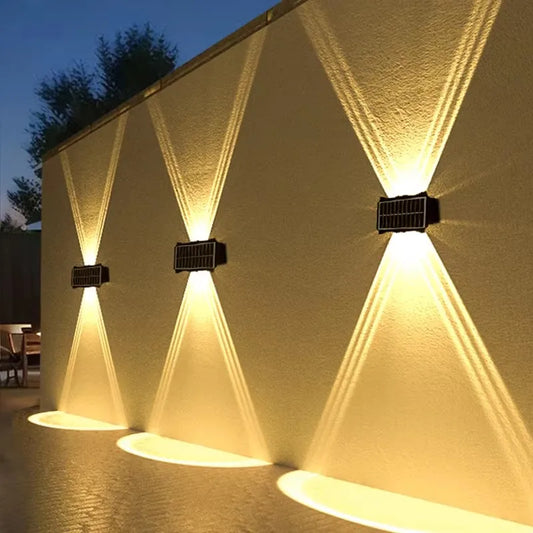 Applique Murale Solaire LED Haut et Bas