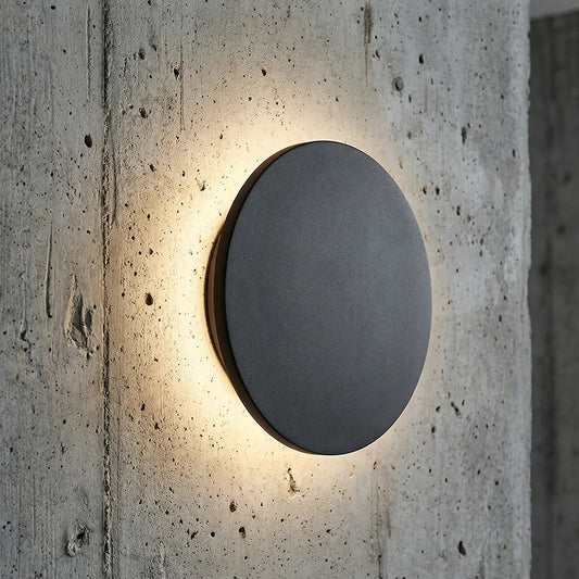 Applique Murale LED Ronde IP65 Blanc Chaud