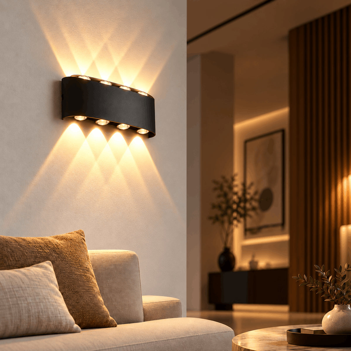 Applique Murale LED Moderne Blanche