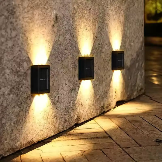 Lampe Solaire Extérieure Haut et Bas