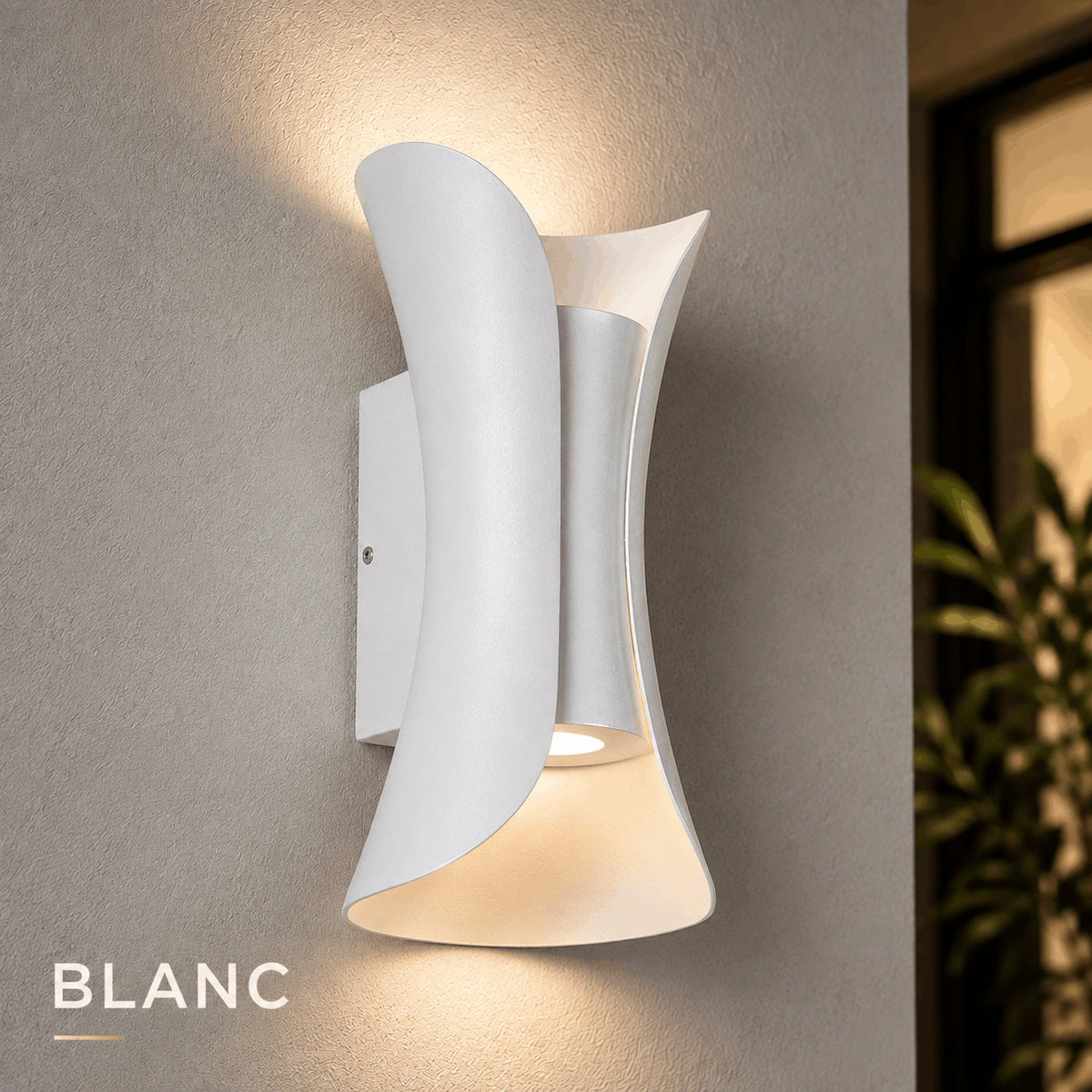 Applique Murale LED Design Nordique Étanche IP65