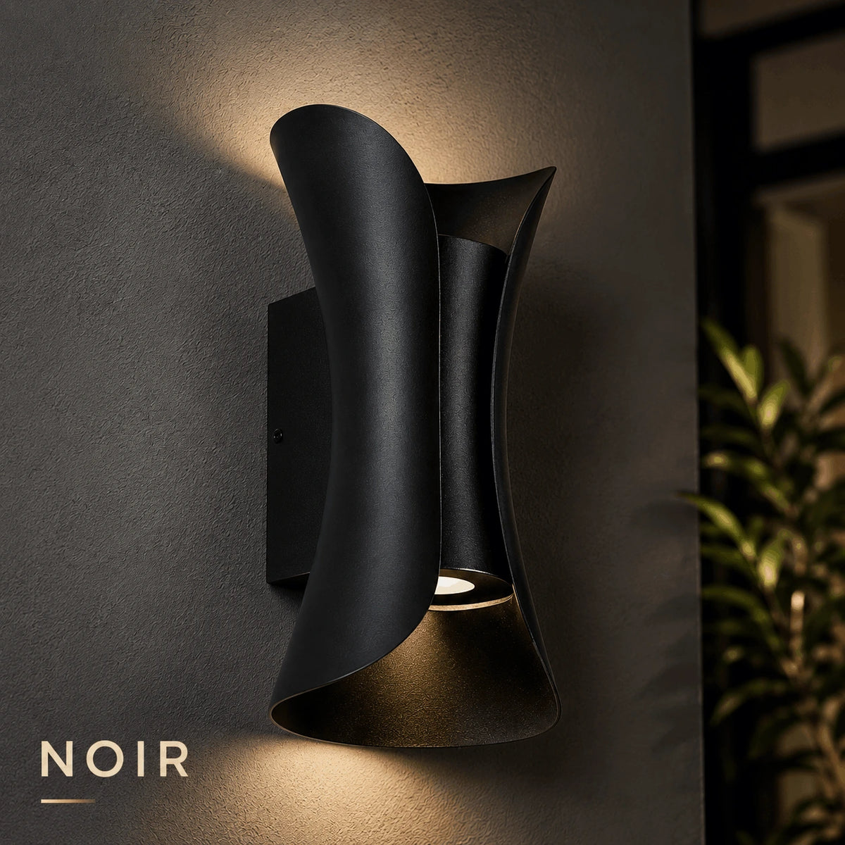 Applique Murale LED Design Nordique Étanche IP65
