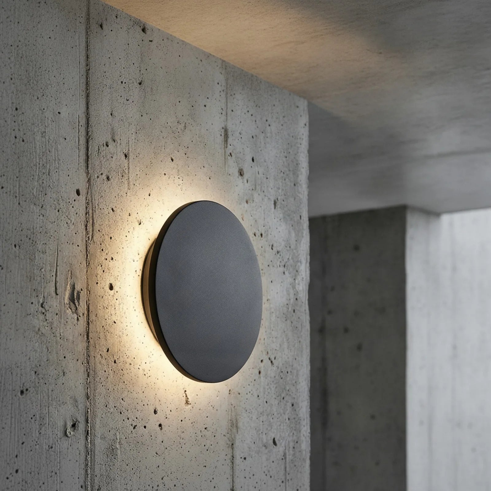 Applique Murale LED Ronde IP65 Blanc Chaud
