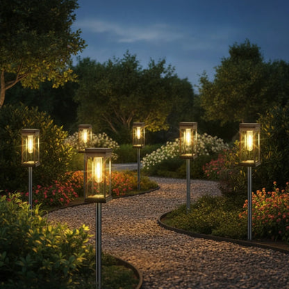 Lampe Solaire LED Étanche pour Jardin