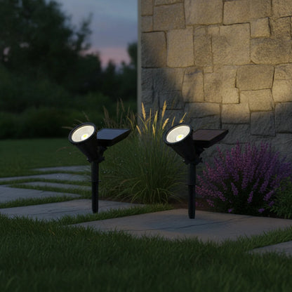 Projecteur Solaire LED 9W Étanche IP65