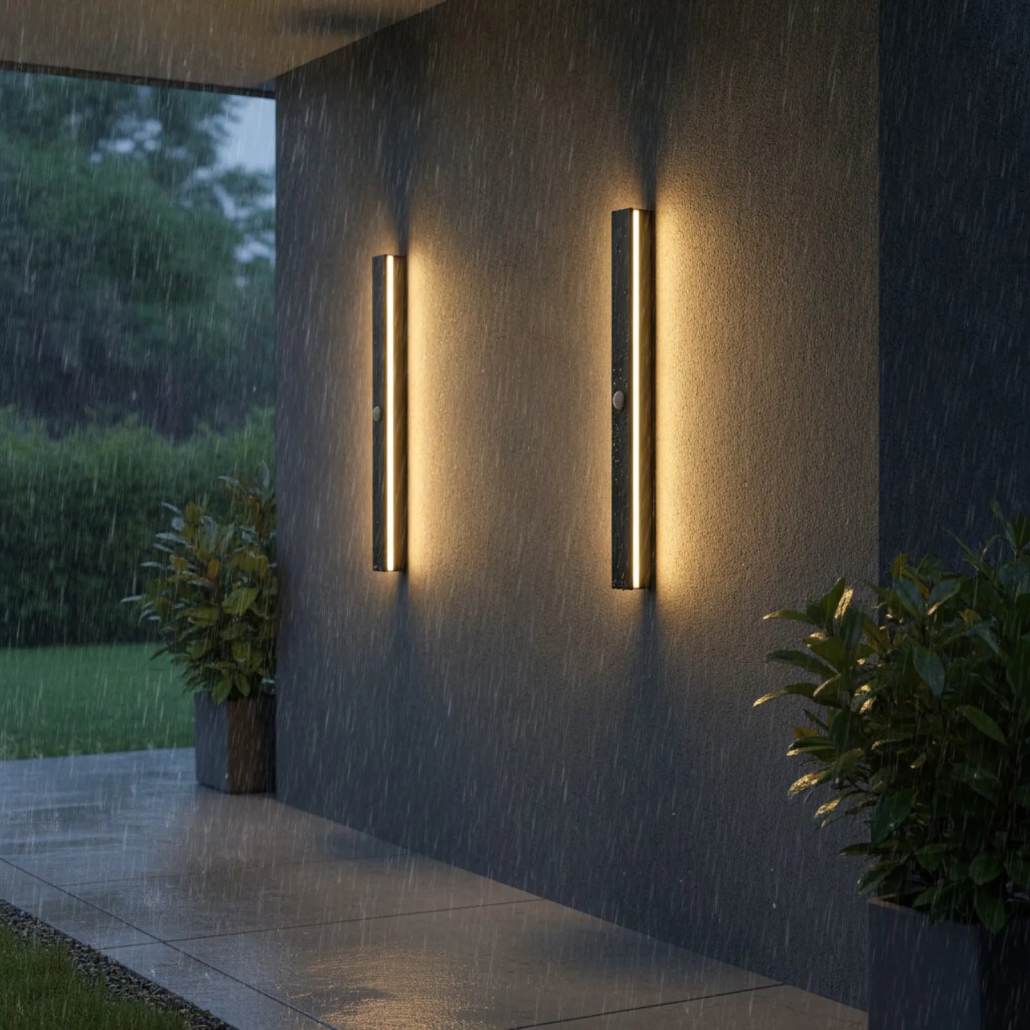 Applique Murale LED Extérieure Étanche avec Détecteur de Mouvement