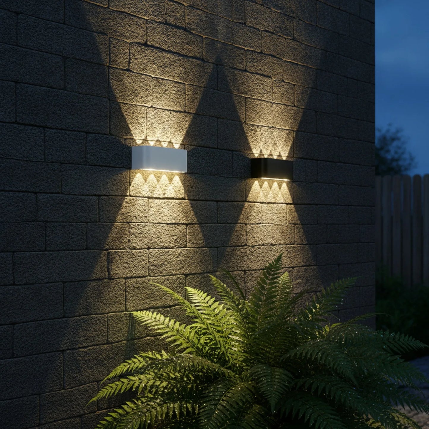 Applique Murale LED Extérieure Up & Down Design Moderne