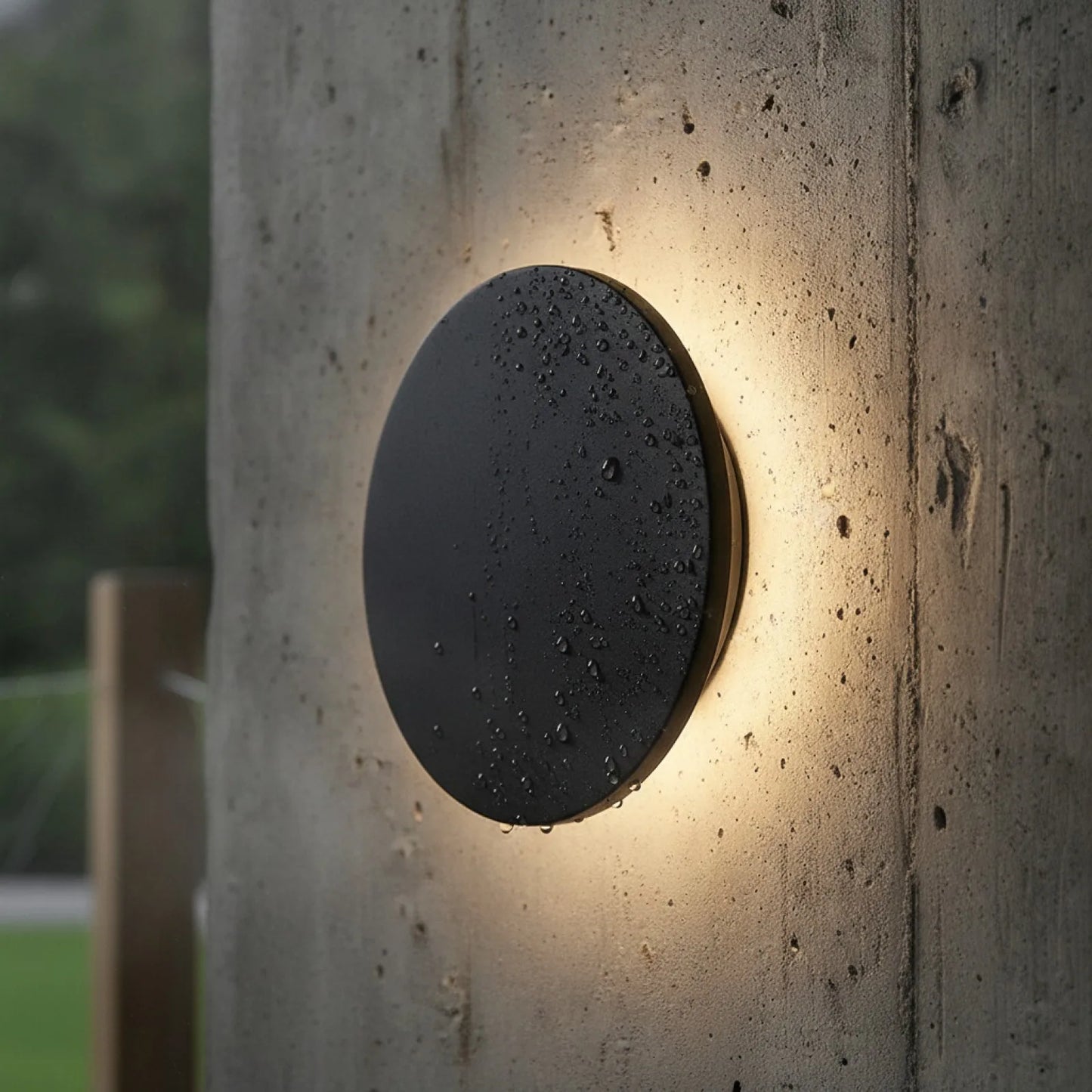 Applique Murale LED Ronde IP65 Blanc Chaud