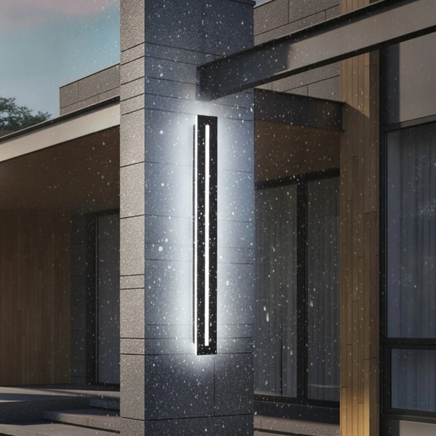 Applique Murale LED Extérieure IP65 Design Long