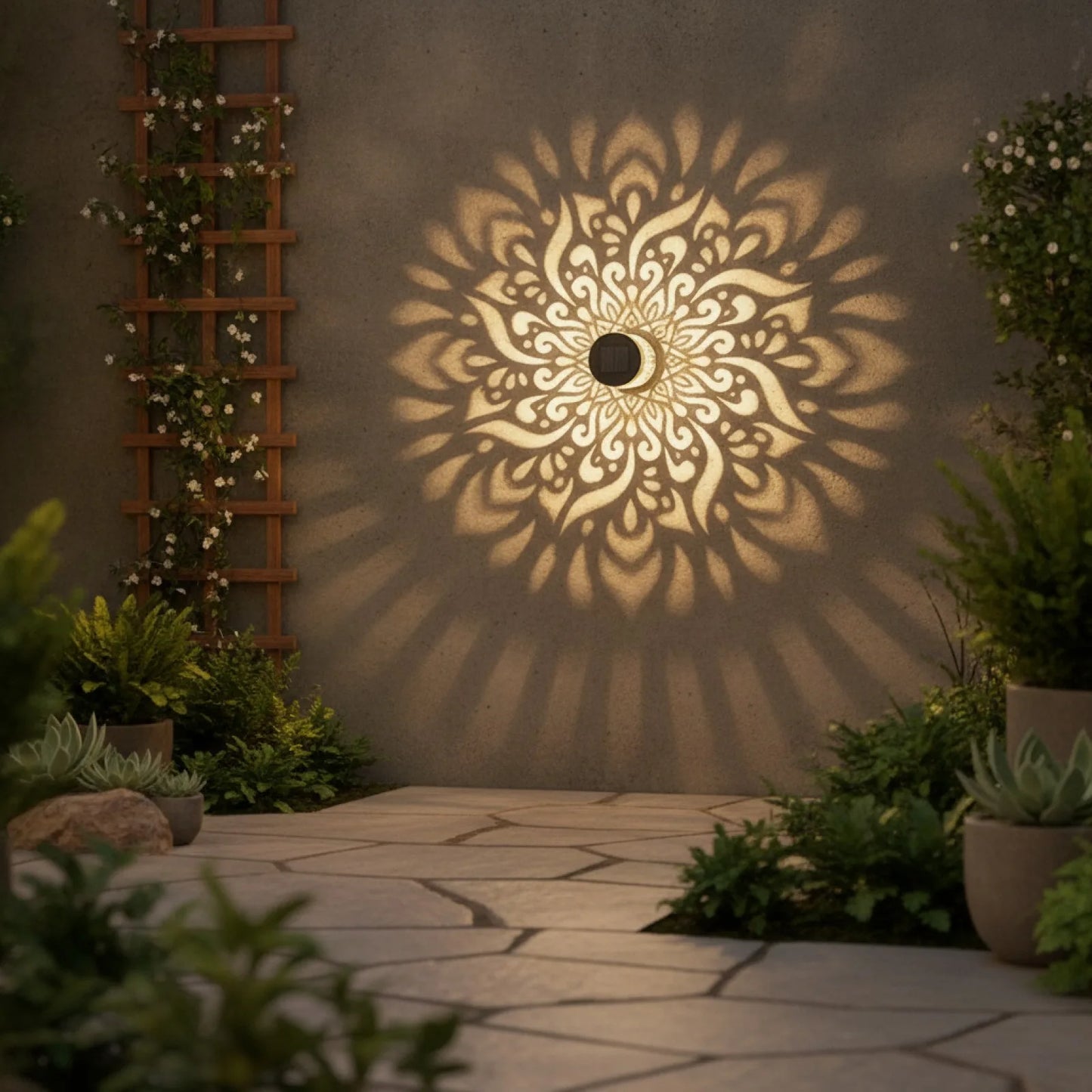 Lanterne Solaire Datura : Éclairage Extérieur Magique