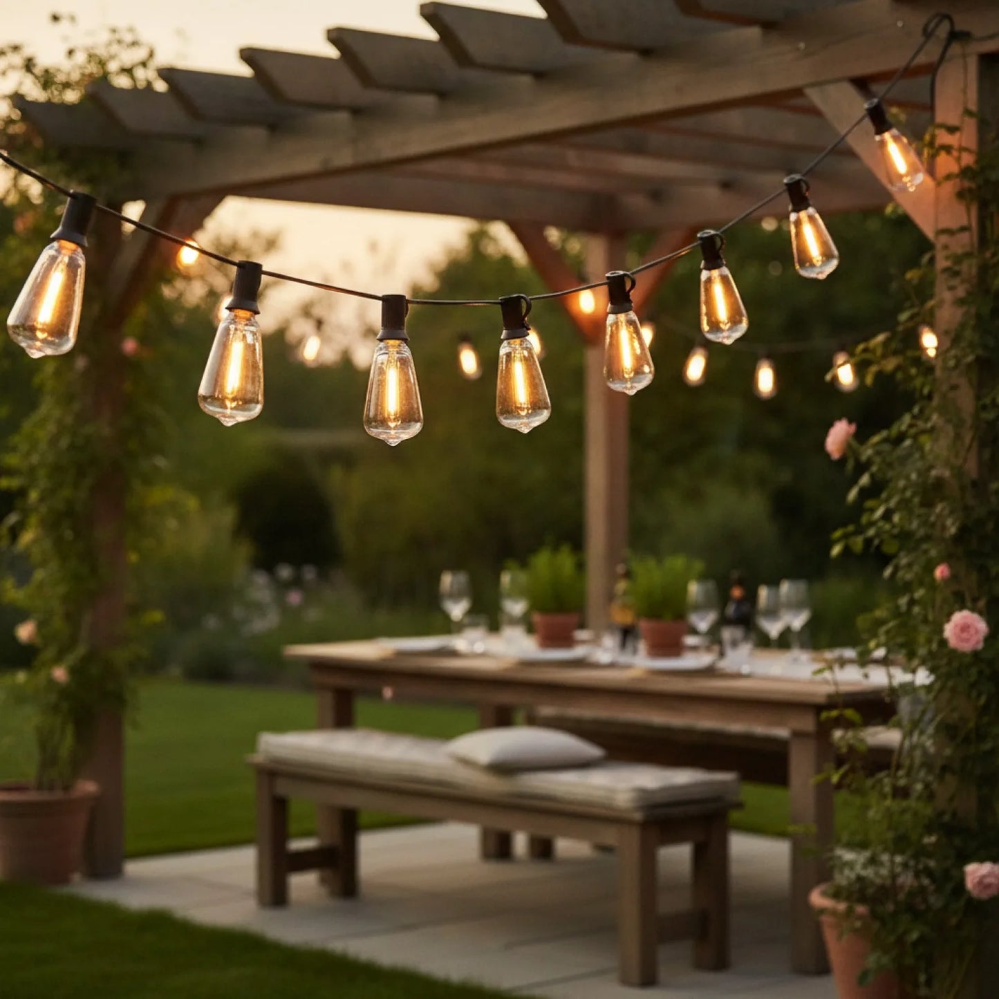 Guirlande LED Extérieure Incassable ST38 Guirxiété