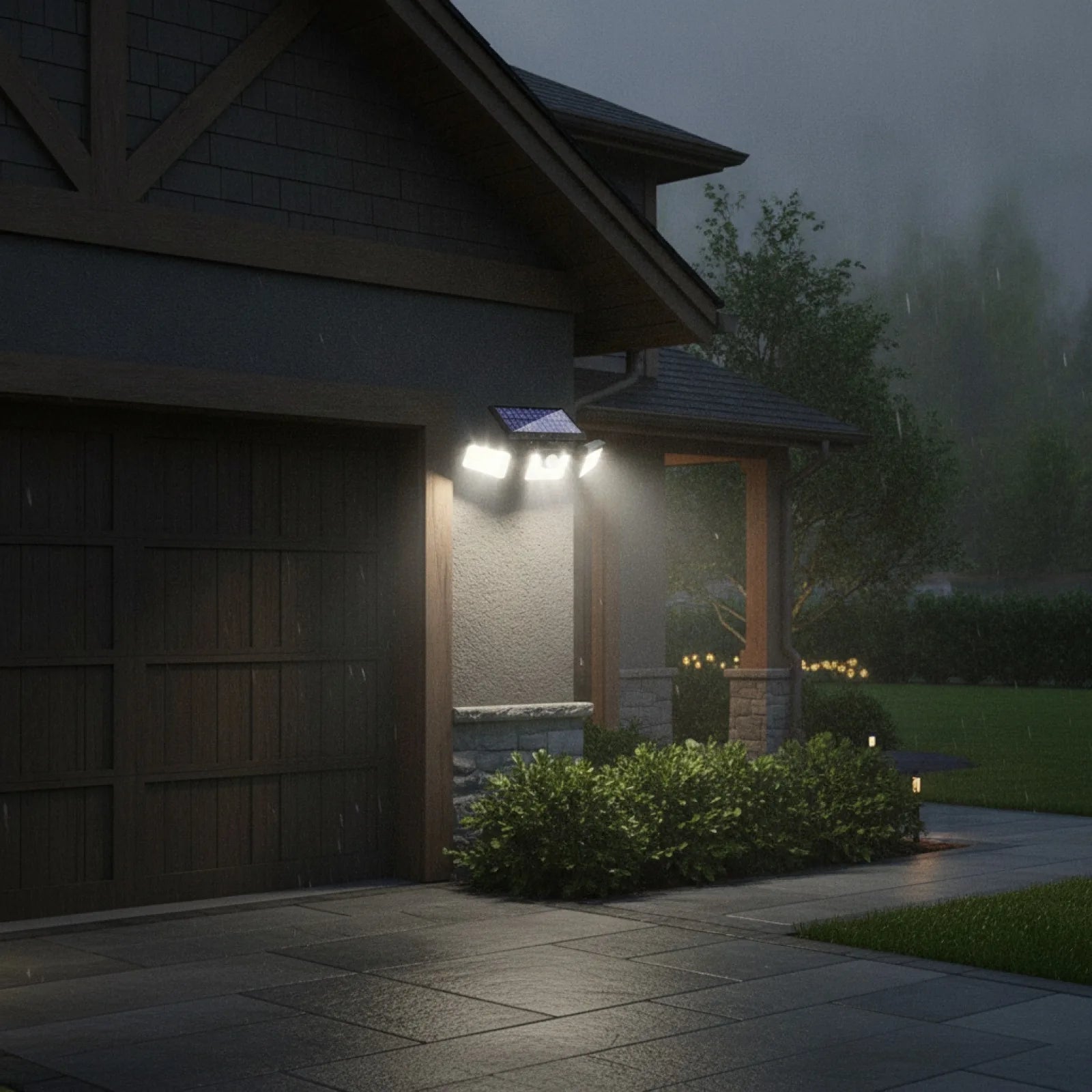 Lampe Solaire Extérieure Détecteur Mouvement IP65