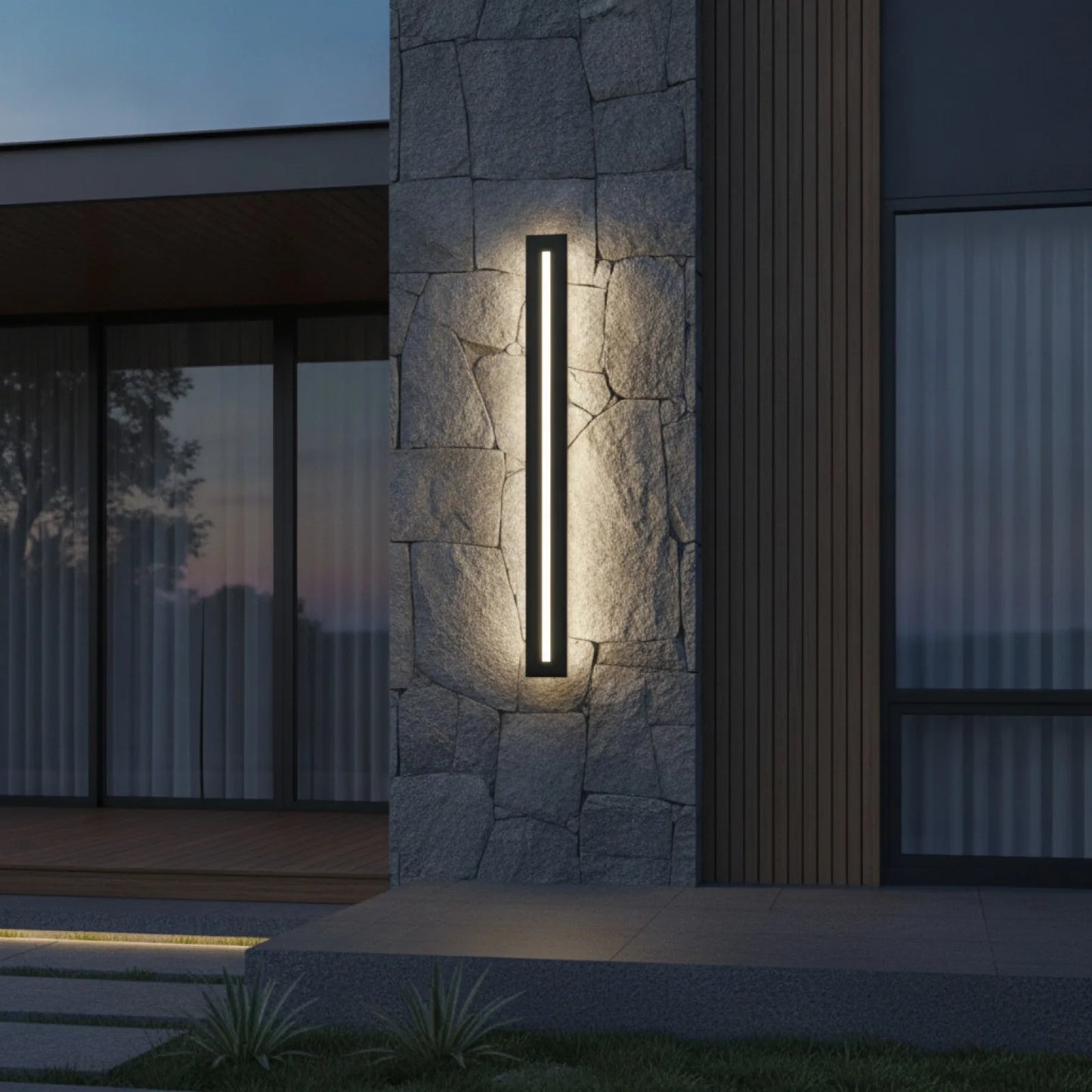 Applique Murale LED Extérieure IP65 Design Long