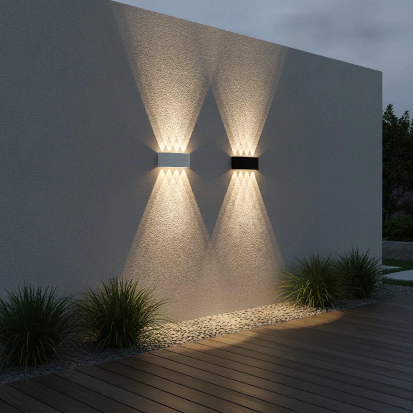 Applique Murale LED Extérieure Up & Down Design Moderne