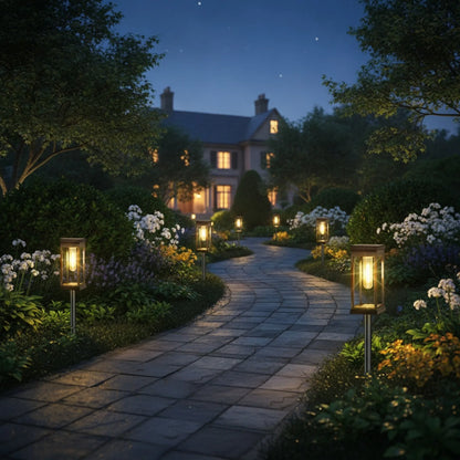 Lampe Solaire LED Étanche pour Jardin