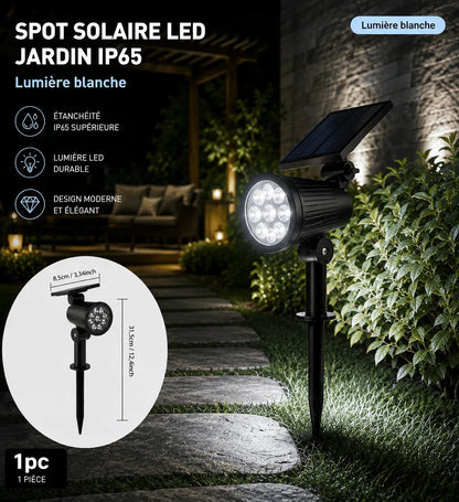 Spot Solaire LED RGB Jardin IP65
